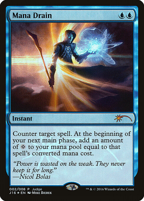 Mana Drain — art by Mike Bierek