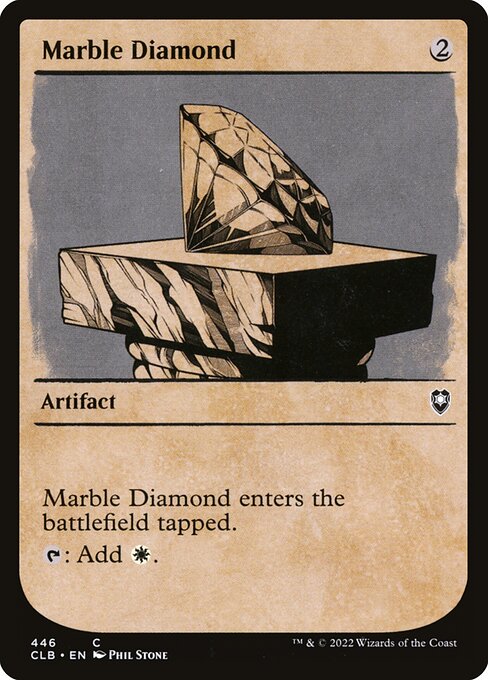 Marble Diamond — art by Phil Stone