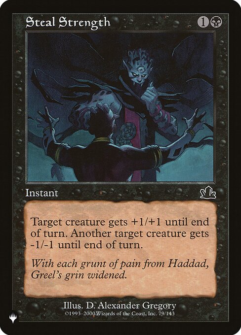 Steal Strength — art by D. Alexander Gregory