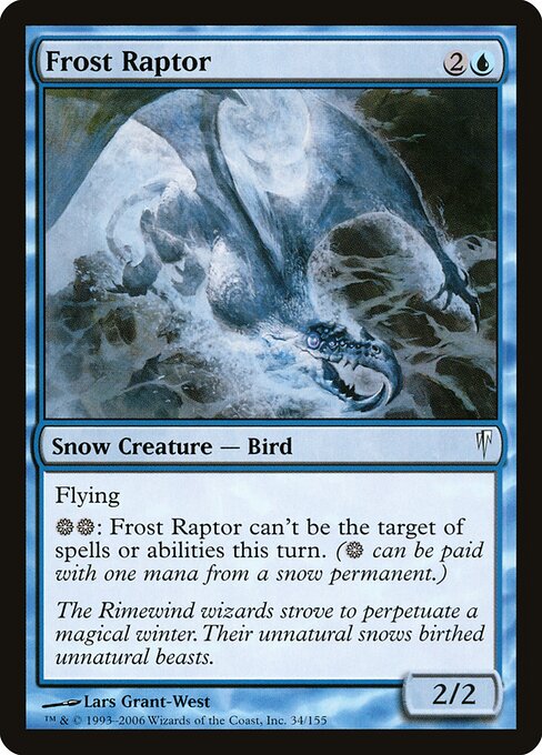 Frost Raptor — art by Lars Grant-West