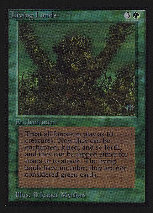 Living Lands — art by Jesper Myrfors