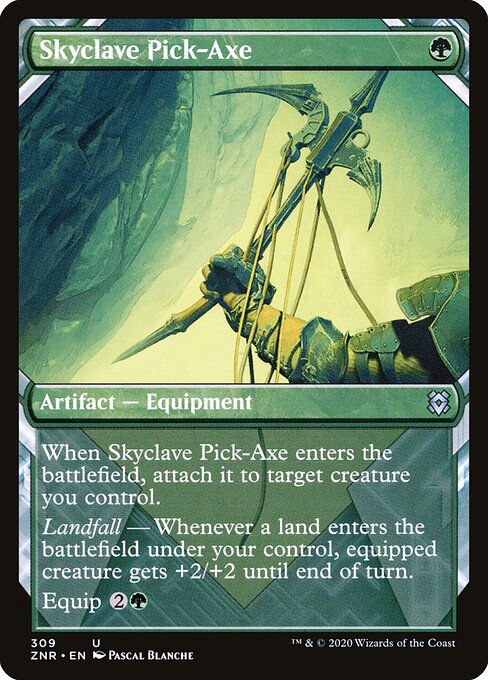 Skyclave Pick-Axe — art by Pascal Blanché