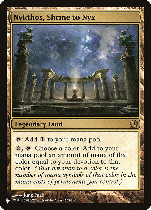 Nykthos, Shrine to Nyx — art by Jung Park