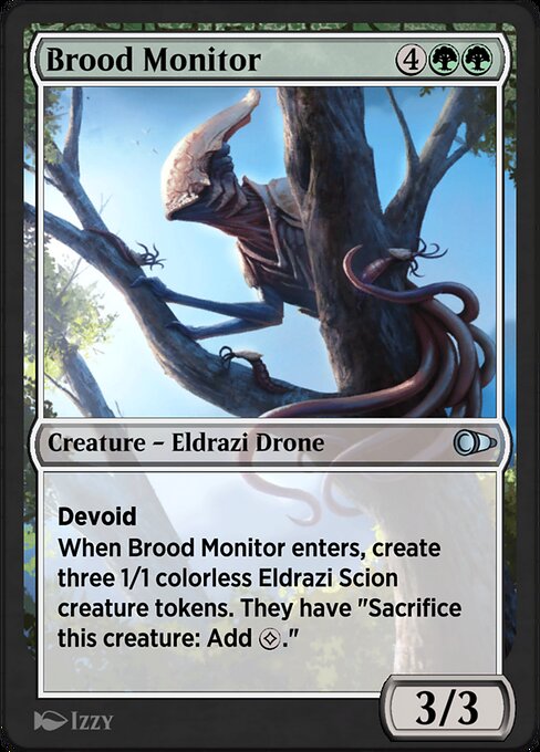 Brood Monitor — art by Izzy