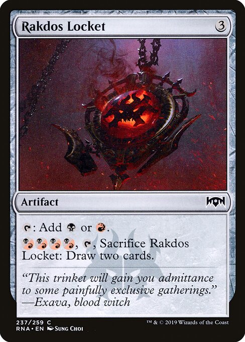 Rakdos Locket — art by Sung Choi
