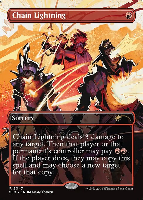 Chain Lightning — art by Adam Volker