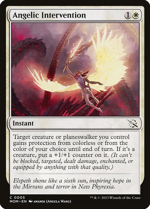 Angelic Intervention — art by Awanqi (Angela Wang)