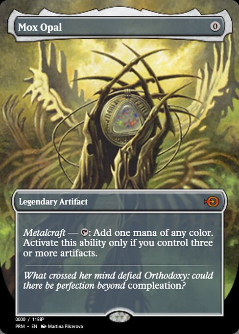 Mox Opal — art by Martina Pilcerova