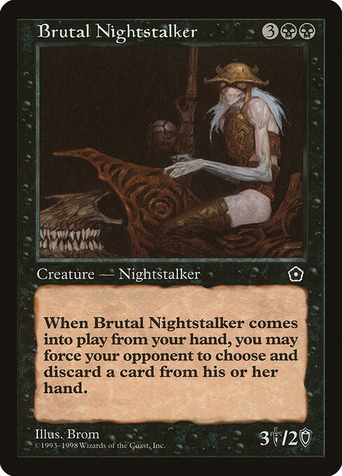 Brutal Nightstalker — art by Brom
