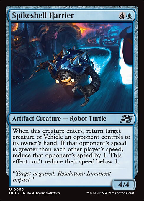 Spikeshell Harrier — art by Alfonso Santano