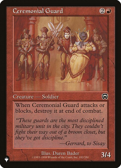 Ceremonial Guard — art by Daren Bader
