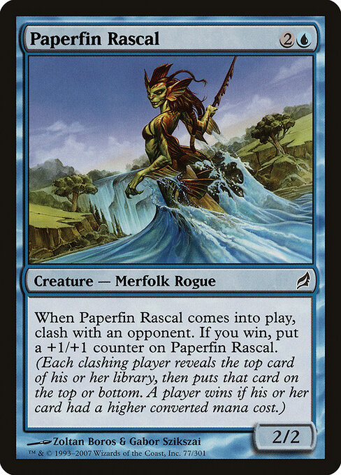 Paperfin Rascal — art by Zoltan Boros & Gabor Szikszai