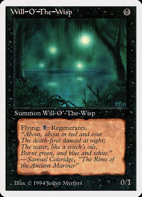 Will-o'-the-Wisp — art by Jesper Myrfors
