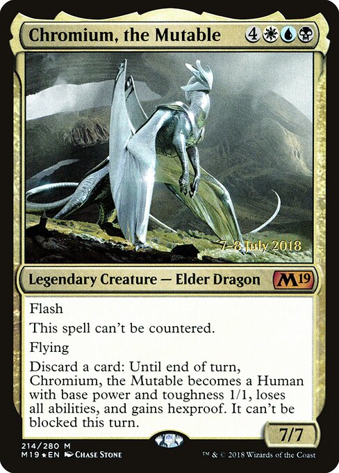 Chromium, the Mutable — art by Chase Stone
