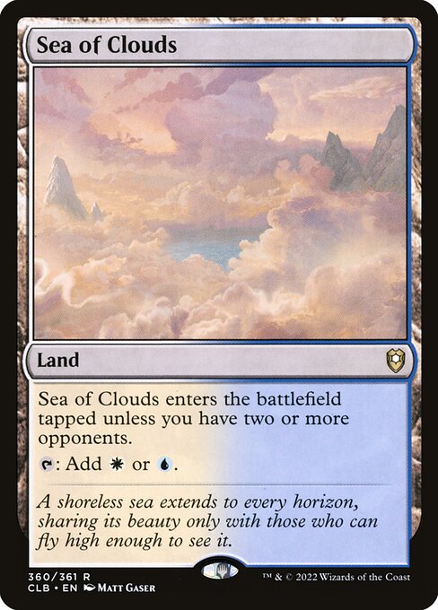 Sea of Clouds — art by Matt Gaser