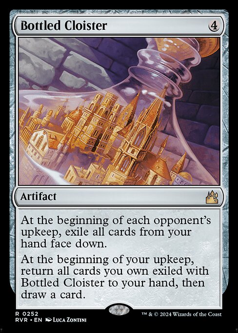 Bottled Cloister — art by Luca Zontini