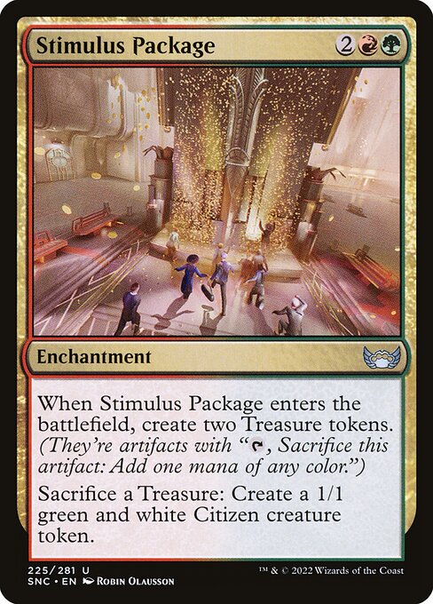 Stimulus Package — art by Robin Olausson