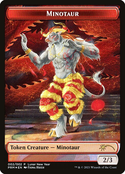 Minotaur — art by Fiona Hsieh