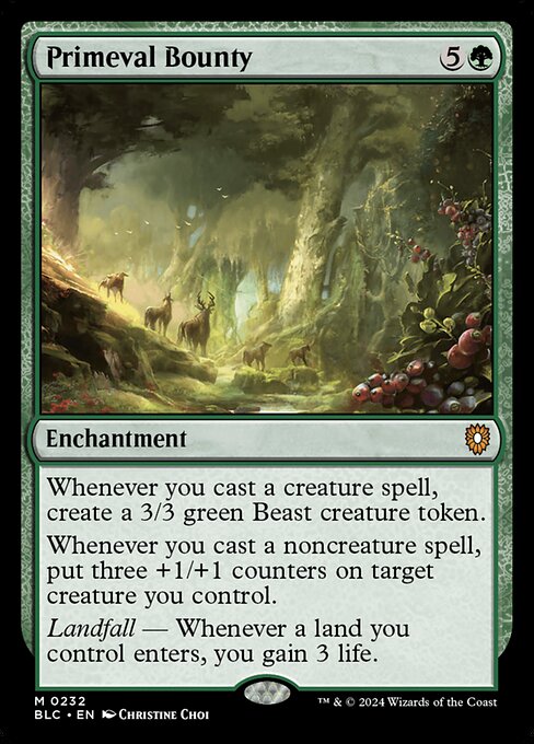 Primeval Bounty — art by Christine Choi