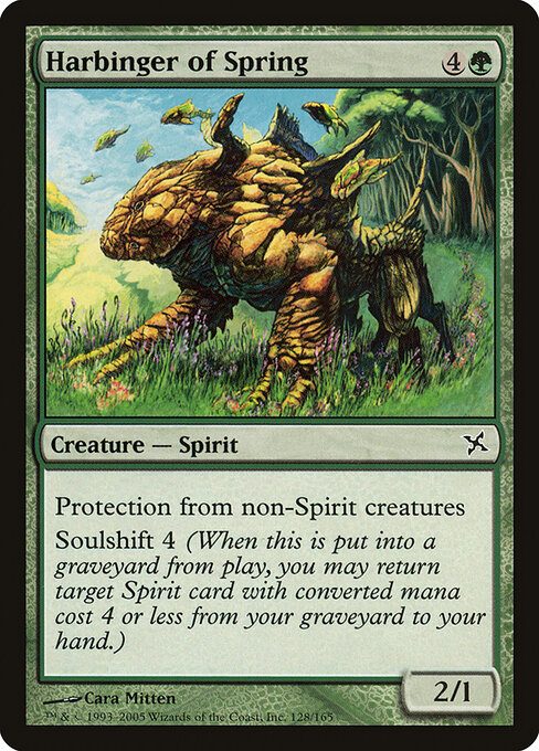 Harbinger of Spring — art by Cara Mitten