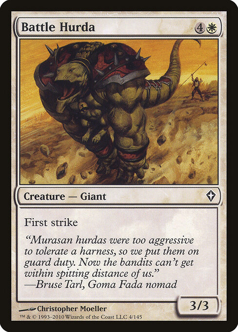 Battle Hurda — art by Christopher Moeller
