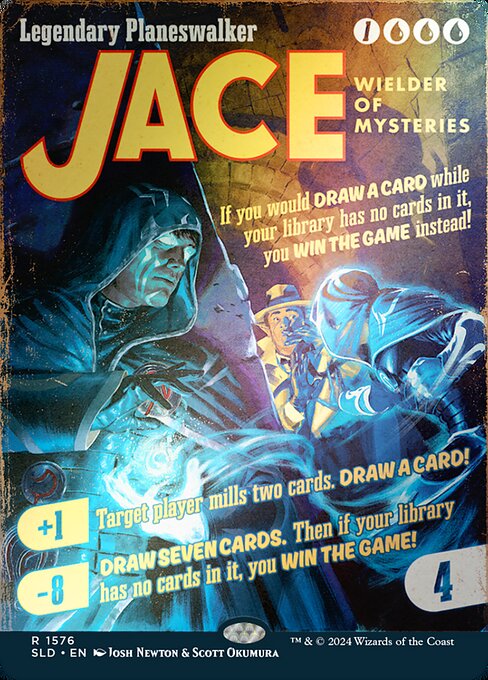 Jace, Wielder of Mysteries — art by Josh Newton & Scott Okumura
