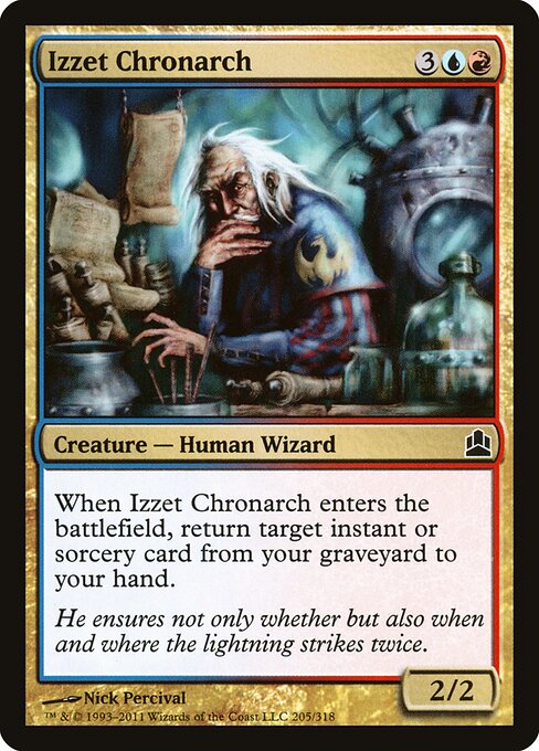 Izzet Chronarch — art by Nick Percival