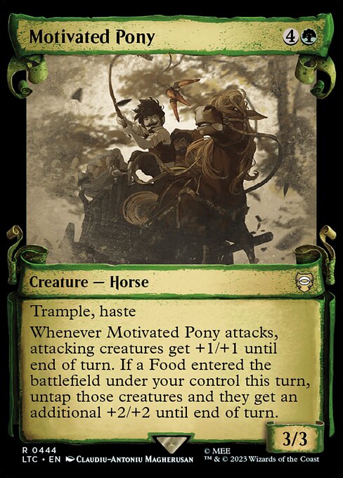 Motivated Pony — art by Claudiu-Antoniu Magherusan