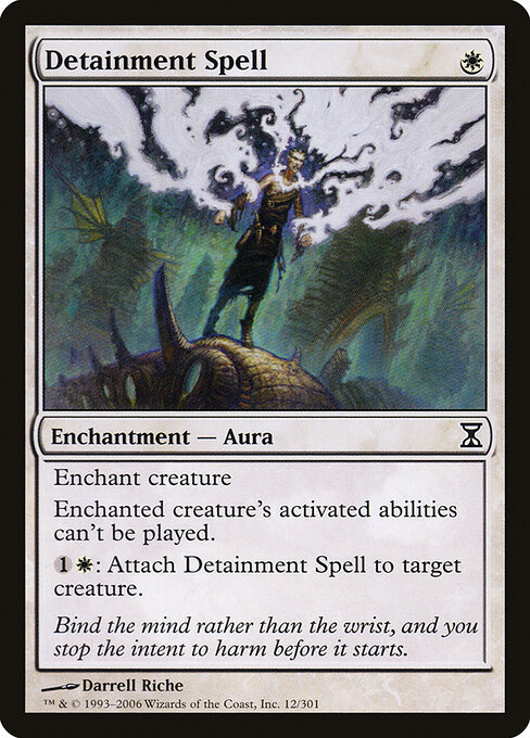 Detainment Spell — art by Darrell Riche