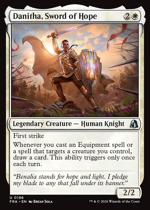 Danitha, Sword of Hope — art by Bryan Sola