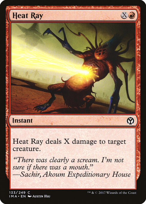 Heat Ray — art by Austin Hsu