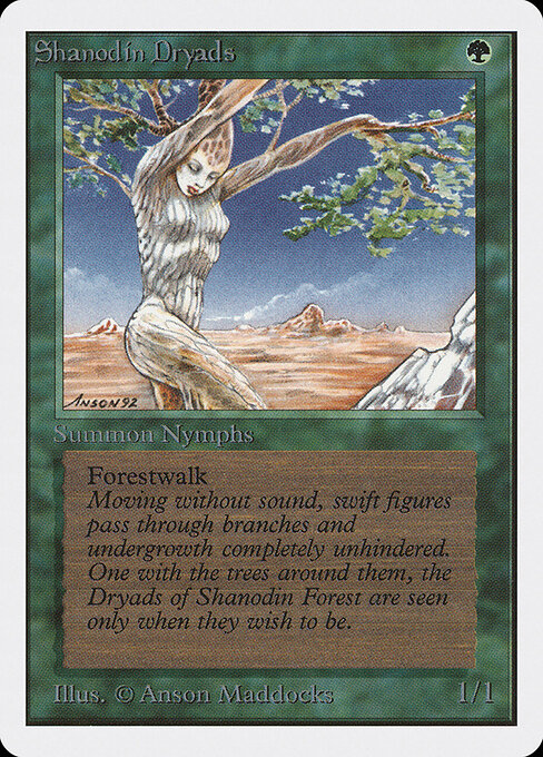 Shanodin Dryads — art by Anson Maddocks