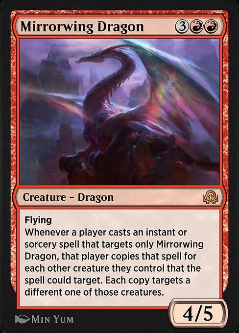 Mirrorwing Dragon — art by Min Yum