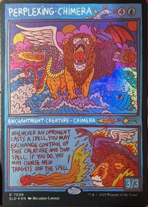 Perplexing Chimera — art by Ricardo Cavolo