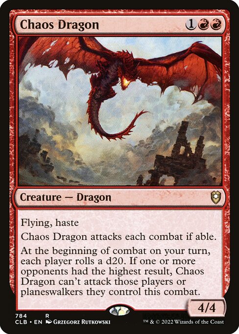 Chaos Dragon — art by Grzegorz Rutkowski