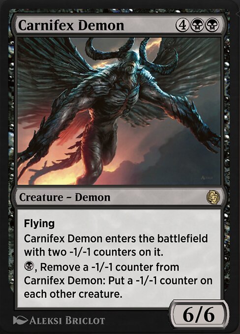 Carnifex Demon — art by Aleksi Briclot