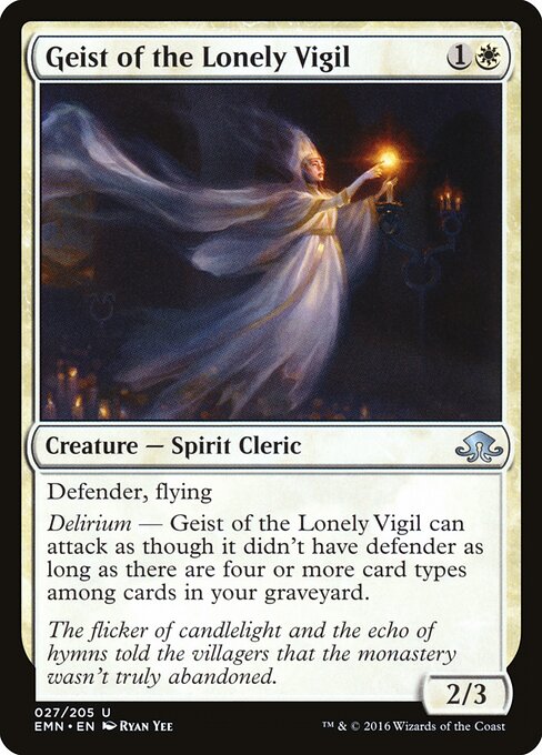 Geist of the Lonely Vigil — art by Ryan Yee