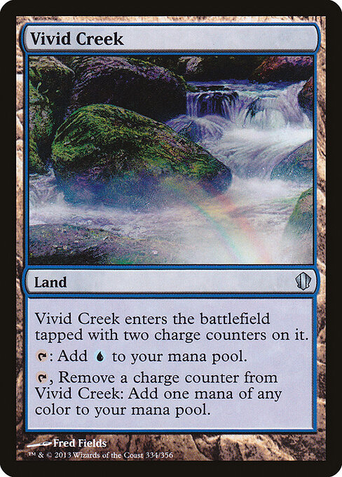 Vivid Creek — art by Fred Fields