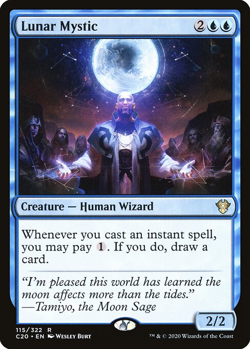 Lunar Mystic — art by Wesley Burt