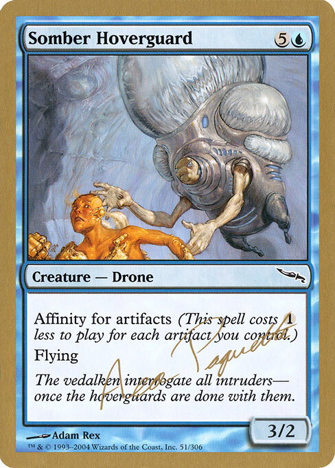 Somber Hoverguard — art by Adam Rex