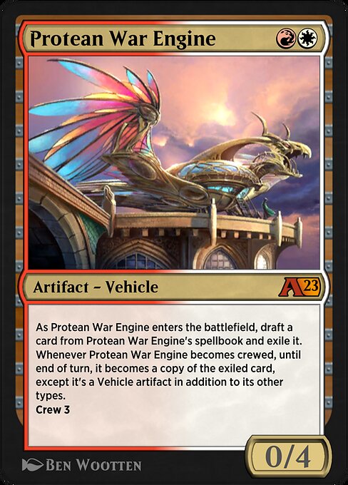 Protean War Engine — art by Ben Wootten