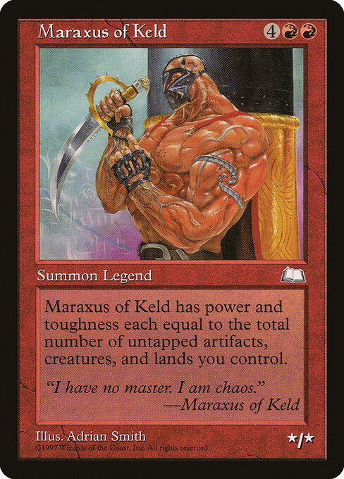 Maraxus of Keld — art by Adrian Smith