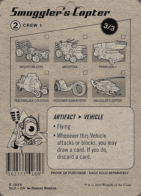 Smuggler's Copter // Smuggler's Copter — art by Rob Pavic