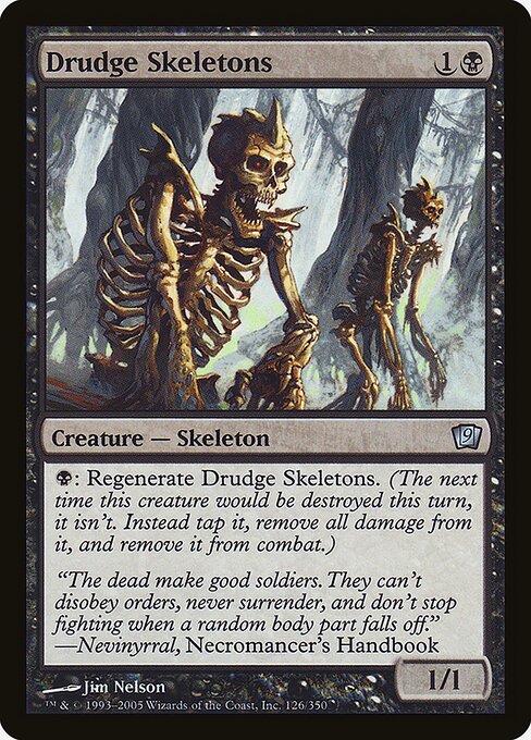 Drudge Skeletons — art by Jim Nelson