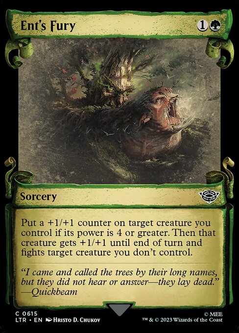 Ent's Fury — art by Hristo D. Chukov