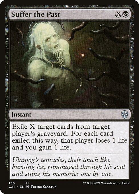 Suffer the Past — art by Trevor Claxton
