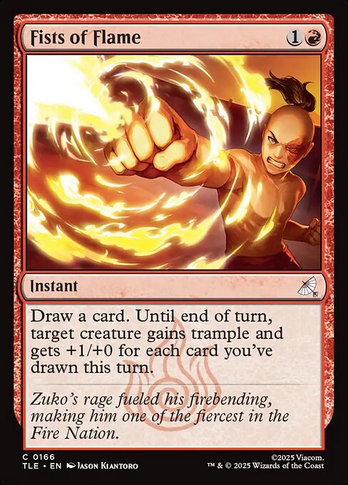 Fists of Flame — art by Jason Kiantoro