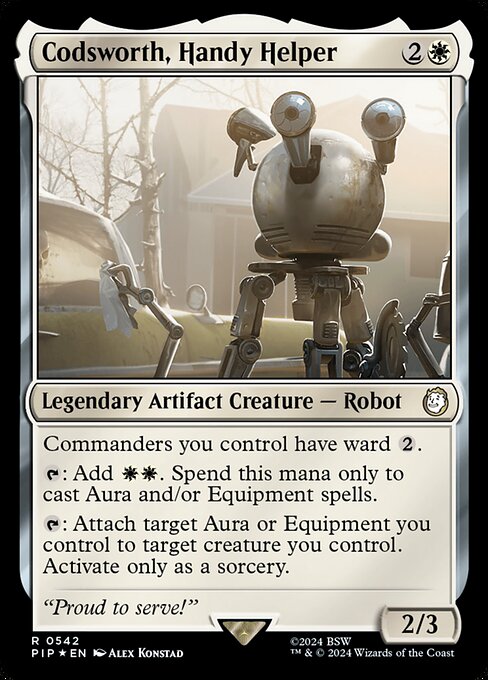 Codsworth, Handy Helper — art by Alex Konstad