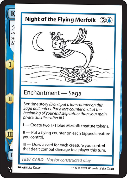 Night of the Flying Merfolk — art by Ashlea Kelly