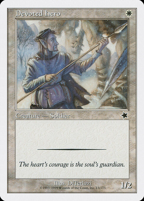 Devoted Hero — art by DiTerlizzi